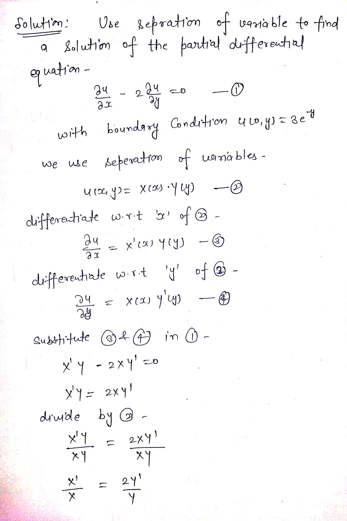 Advanced Math homework question answer, step 1, image 1